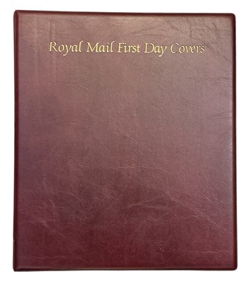Lot 543 - An album of approximately sixty 1980s first...