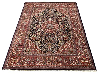 Lot 118 - A modern machine made Persian style woollen...