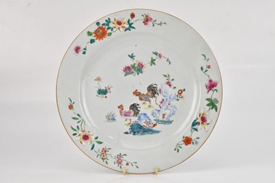 Lot 1023 - A c1800 Chinese Famille Rose Export ware...
