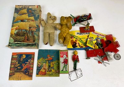 Lot 161 - A group of toys comprising a Luntoys diecast...