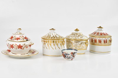 Lot 1313 - An 18th century Imari decorated porcelain...