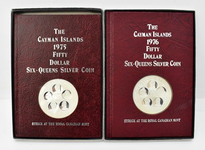 Lot 1629 - THE ROYAL CANADIAN MINT; two Cayman Islands...