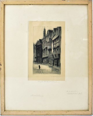 Lot 608 - WALTER EDWIN LAW (1865-1942); artist's proof,...