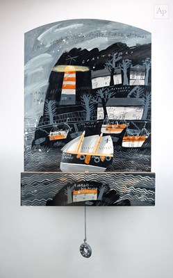 Lot JOHN MALTBY (1936-2020); a large painted...