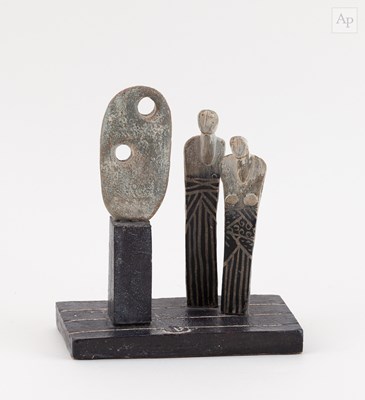 Lot JOHN MALTBY (1936-2020); 'Looking at Hepworth',...