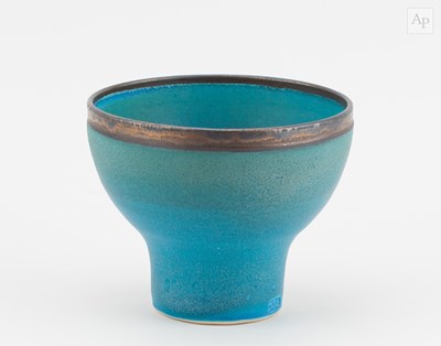 Lot ABDO NAGI (1941-2001); a porcelain cup covered...