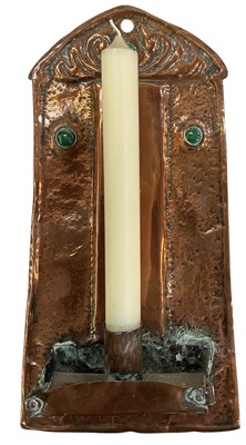 Lot 586 - An early 20th century Arts and Crafts copper...