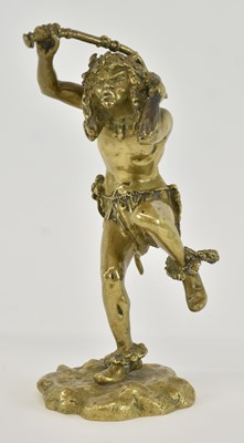 Lot 761 - GESCHUTZT; an early 20th century German brass...