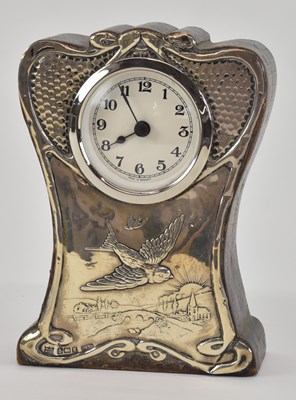 Lot 1159 - W J MYATT & CO; an Edward VII hallmarked...