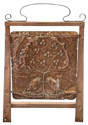 Lot 576 - An early 20th century Arts and Crafts copper...