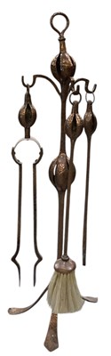 Lot 577 - An early 20th century Arts and Crafts copper...