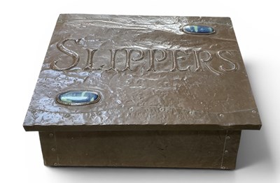 Lot 578 - An early 20th century Arts and Crafts copper...