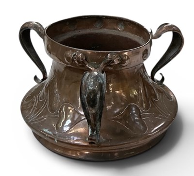 Lot 579 - An early 20th century Arts and Crafts copper...