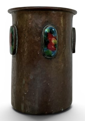Lot 590 - An early 20th century Arts and Crafts copper...