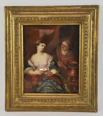 Lot 208 - AFTER CASPAR NETSCHER (Dutch, 1639-1684, The...