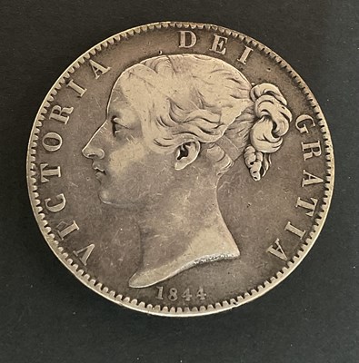 Lot 532 - A Victoria crown, 1844, young head