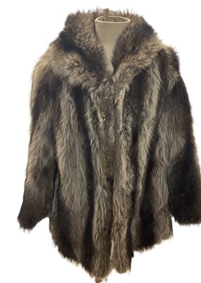 Lot 138 - A mink fur jacket with monogrammed lining '...