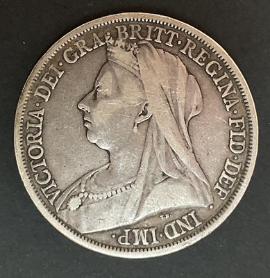 Lot 539 - A Victoria crown, 1893, old head.