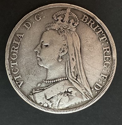 Lot 540 - A Victoria crown, 1890, Jubilee head.