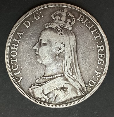 Lot 541 - A Victoria crown, 1889, Jubilee head.
