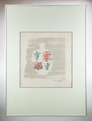 Lot BERNARD LEACH (1887-1979); 'Drawing for a Pot',...