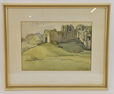 Lot 264 - EDGAR ROWLEY-SMART (1887-1934); watercolour,...