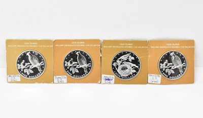 Lot 1660 - ELIZABETH II; four collectors' silver (.500...