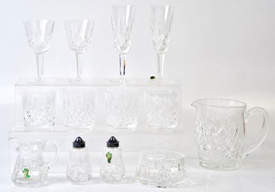 Lot 312 - WATERFORD CRYSTAL; a collection of Lismore...