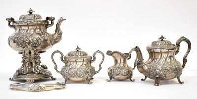 Lot 688 - HOWARD & CO, NEW YORK; an American sterling...