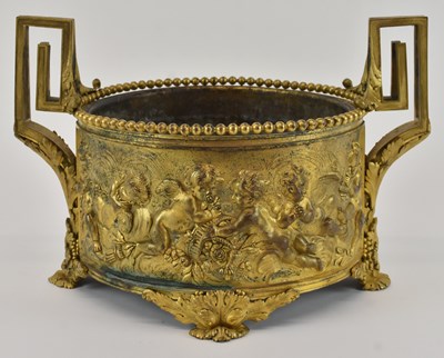 Lot 757 - A good late 19th century French gilt bronze...