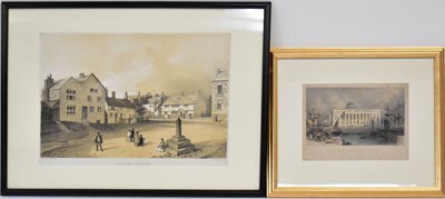 Lot 618 - Twelve 18th and 19th century engravings of...