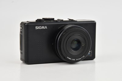 Lot SIGMA; a DP2 digital camera, with a 24.2mm...