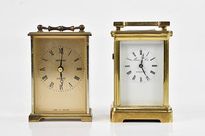 Lot 2293 - MUIR & SON, STOCKPORT; a reproduction brass...