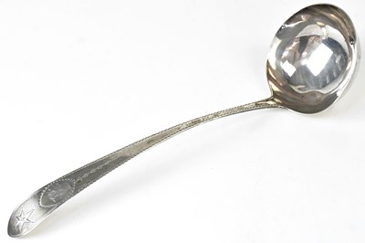 Lot 744 - JOHN POWER; a George III hallmarked silver...