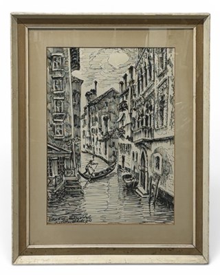 Lot 315 - IN THE MANNER OF FRANCESCO MAZZUCHINI; black...