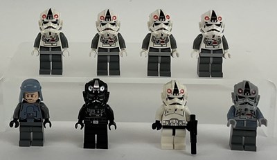Lot 639 - LEGO; eight Lego Star Wars minifigures...