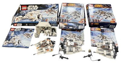 Lot 602 - LEGO; three Lego Star Wars sets comprising two...
