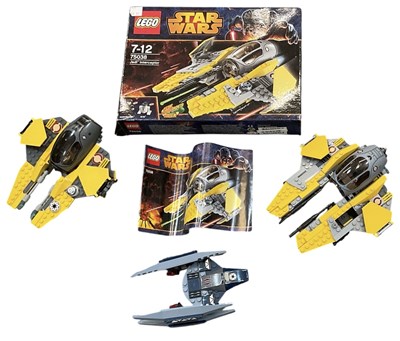 Lot 617 - LEGO; two Lego Stars sets comprising Anakin's...