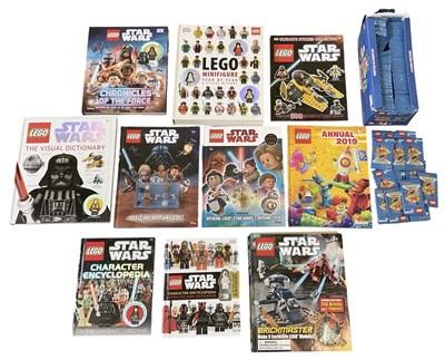 Lot 641 - LEGO; ten Lego books comprising two 'Lego Star...