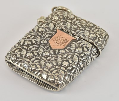 Lot 1164 - A late Victorian hallmarked silver and rose...