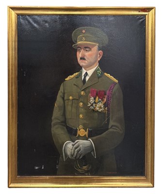 Lot 234 - E LICHTENBERGER; an early 20th century oil on...