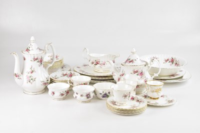 Lot 1391 - ROYAL ALBERT; a 'Lavender Rose' pattern tea...