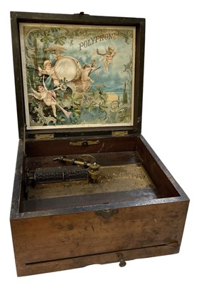 Lot 502 - A late 19th century walnut and bone inlaid...