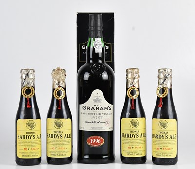 Lot 2473 - PORT; a bottle of 1996 Graham's late bottled...