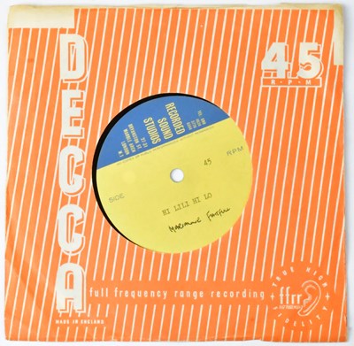 Lot MARIANNE FAITHFULL; a unique 1966 acetate...