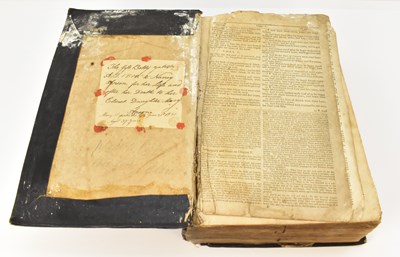 Lot 528 - A large 'The Christian's Complete Family Bible'...
