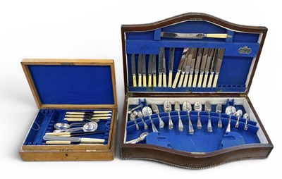 Lot 1070 - ELKINGTON & CO LTD; an early 20th century oak...