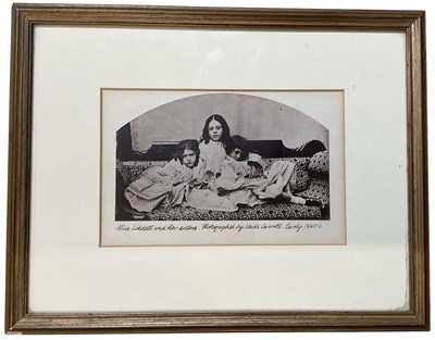 Lot 363 - A mid 19th century black and white photograph...