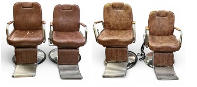 Lot 24 - LIVING IT UP; a set of four modern...