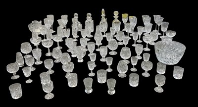 Lot 713 - A large quantity of assorted cut and crystal...